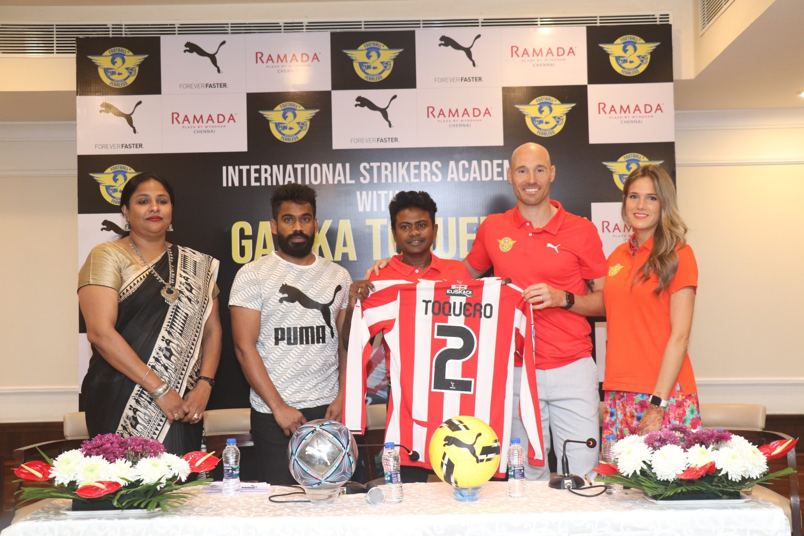 Football Plus soccer academy in association with PUMA inaugurated International Strikers Academy