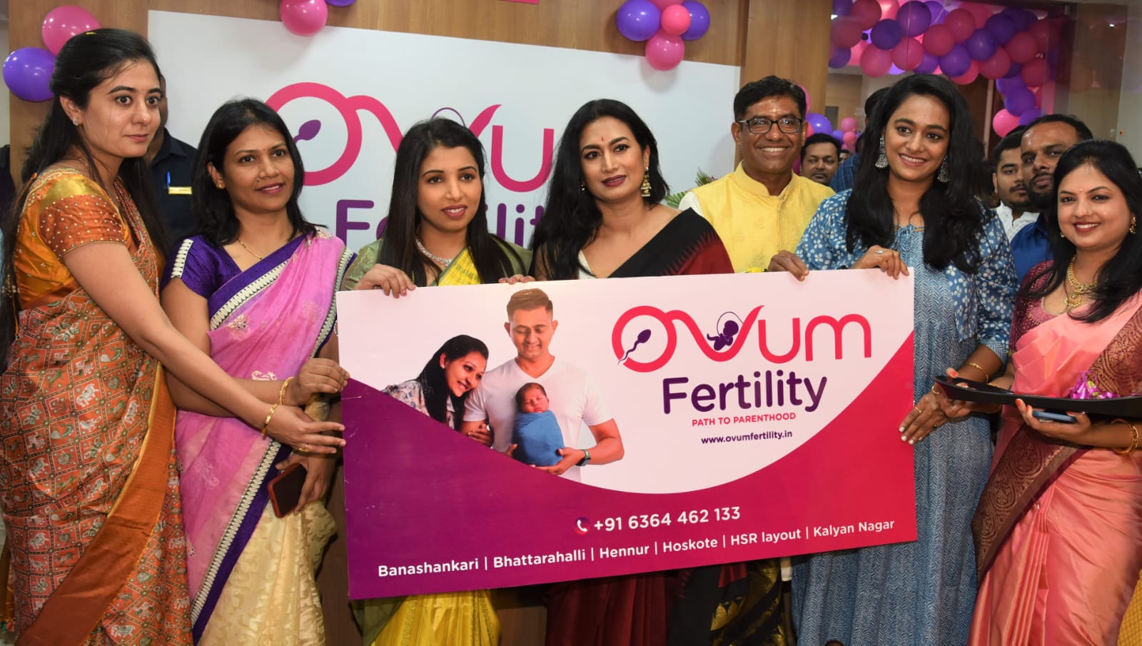 OVUM FERTILITY CENTER LAUNCHED AT BHATTARAHALLI, K R PURAM, BENGALURU