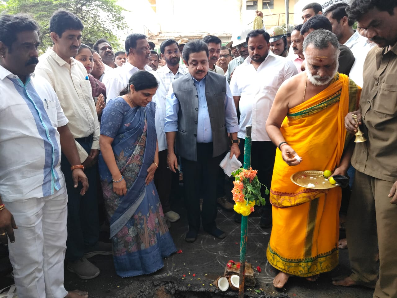 LAUNCH OF VARIOUS WORKS IN CHAMARAJAPET