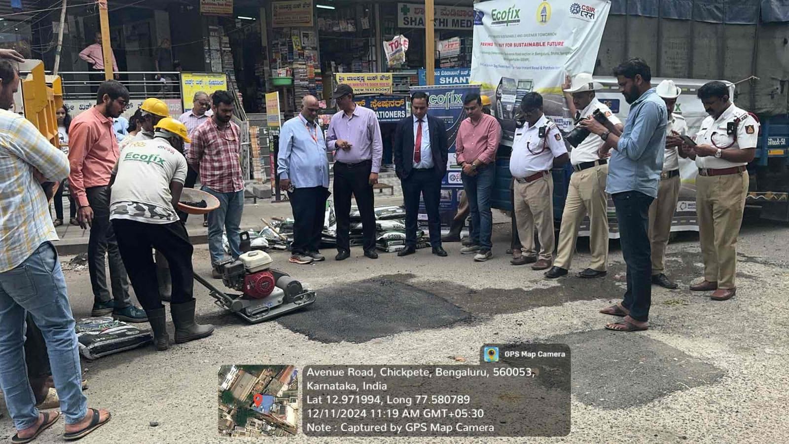 CSIR’s Principal Scientist Satish Pandey, TEC Division Executive Engineer Arif and other concerned officials were present.